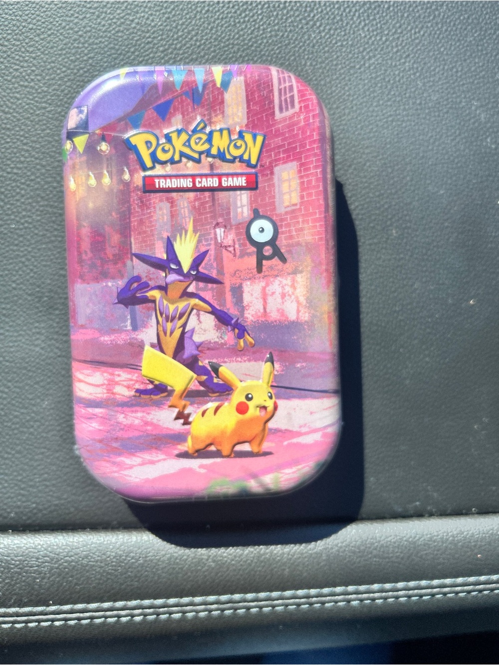 Trading Card Game Tin - Pink Pikachu Design